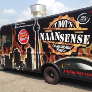 Full Vehicle Wrap for Foodtruck
