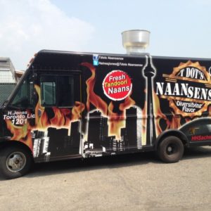 Full Vehicle Wrap for Foodtruck