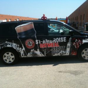 Half Wrap with Window Vinyl Graphics