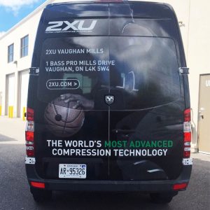 Full van wrap